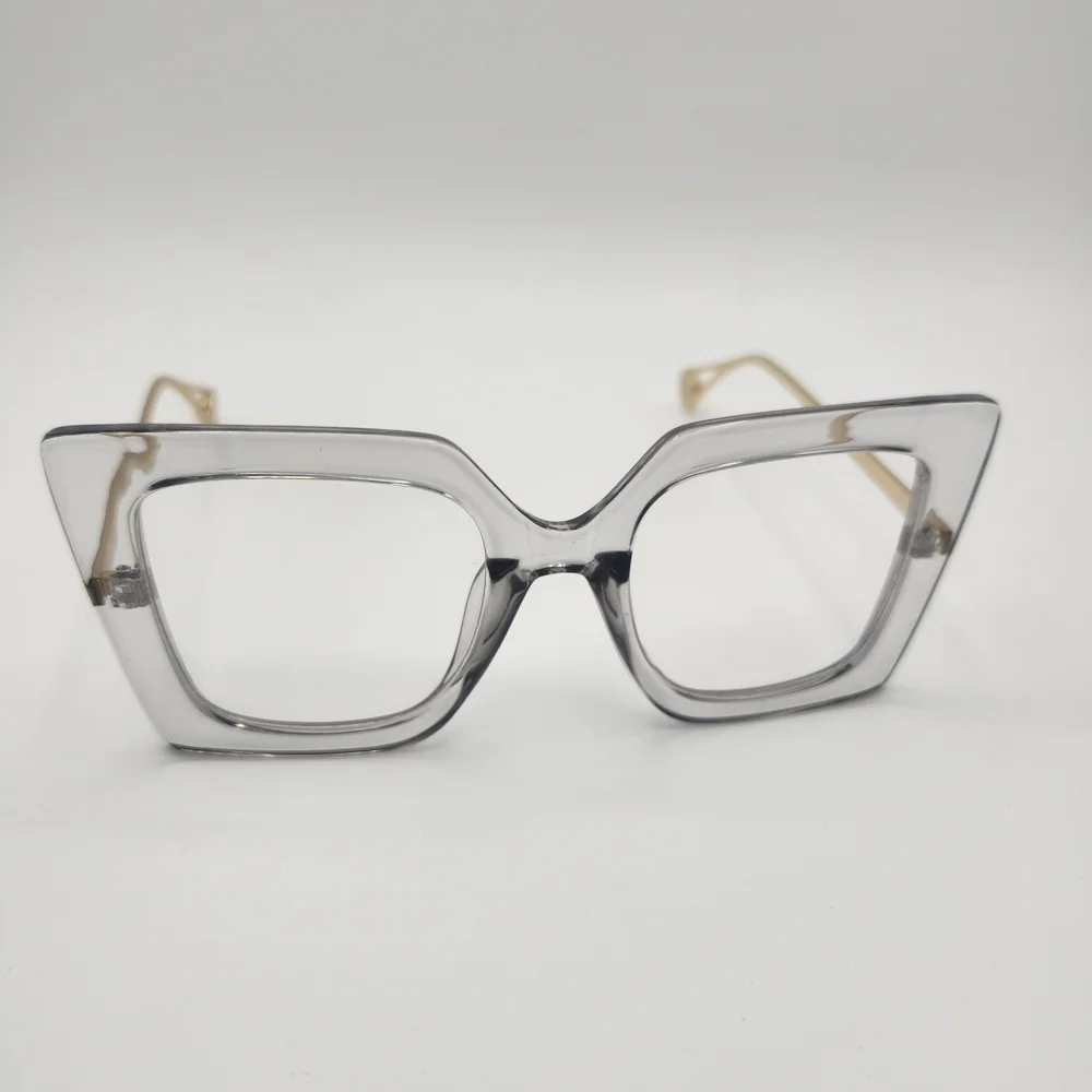 Chic Transparent Cat-Eye Glasses - Picture 1 of 4